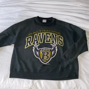 Vintage Baltimore Ravens crew neck sweatshirt